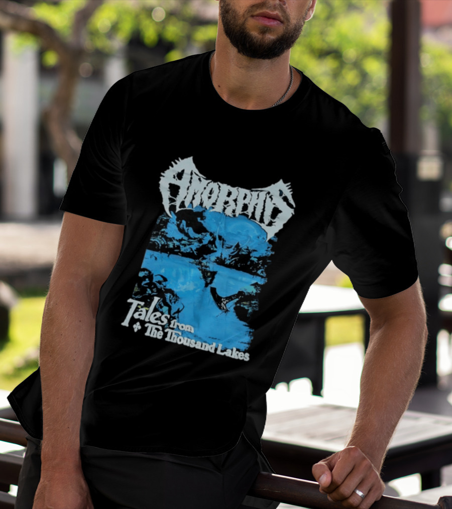 Amorphis Tales From The Thousand Lakes Scenic Landscape T-Shirt