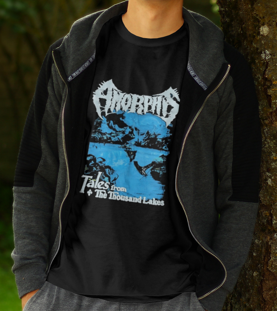 Amorphis Tales From The Thousand Lakes Scenic Landscape T-Shirt