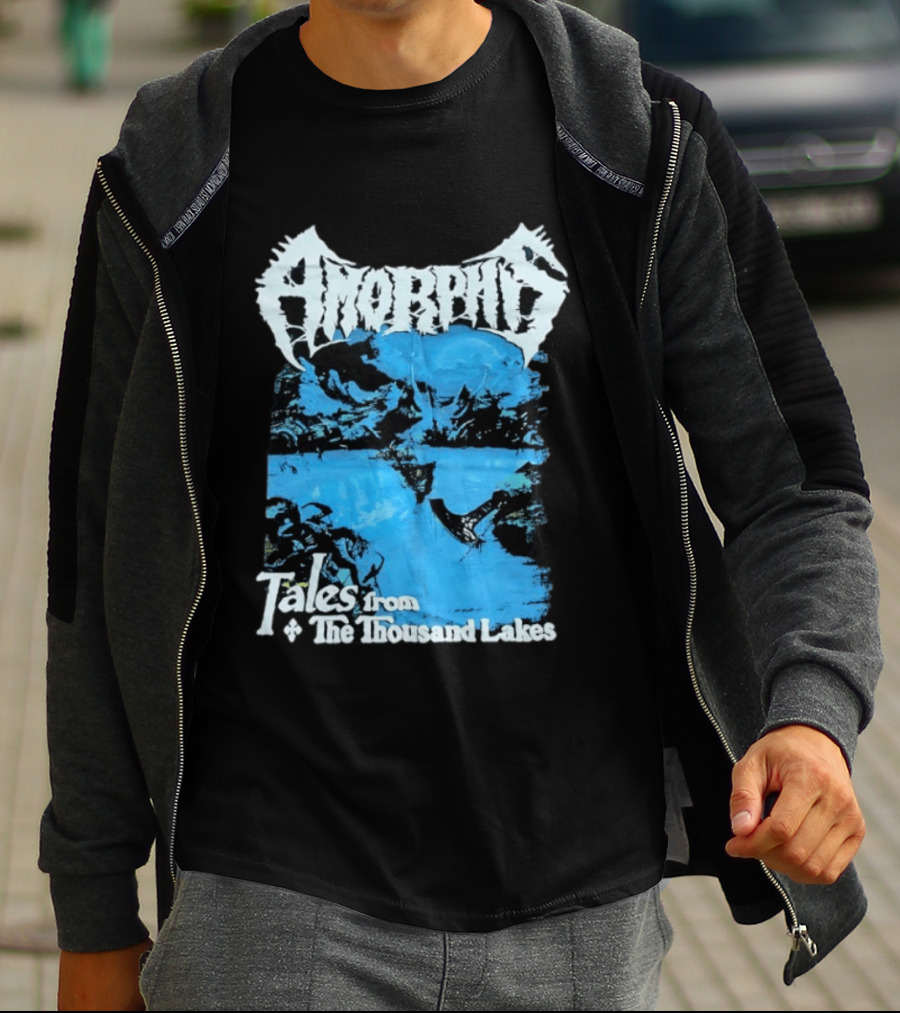 Amorphis Tales From The Thousand Lakes Scenic Landscape T-Shirt