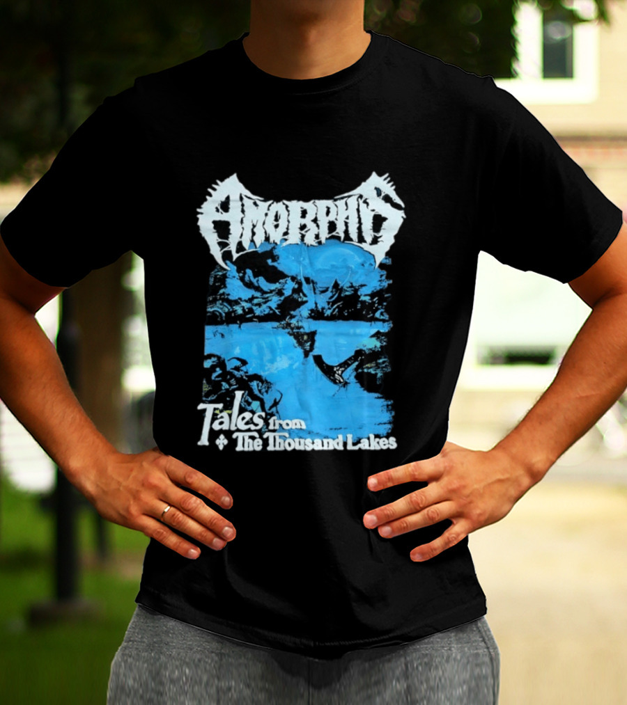Amorphis Tales From The Thousand Lakes Scenic Landscape T-Shirt