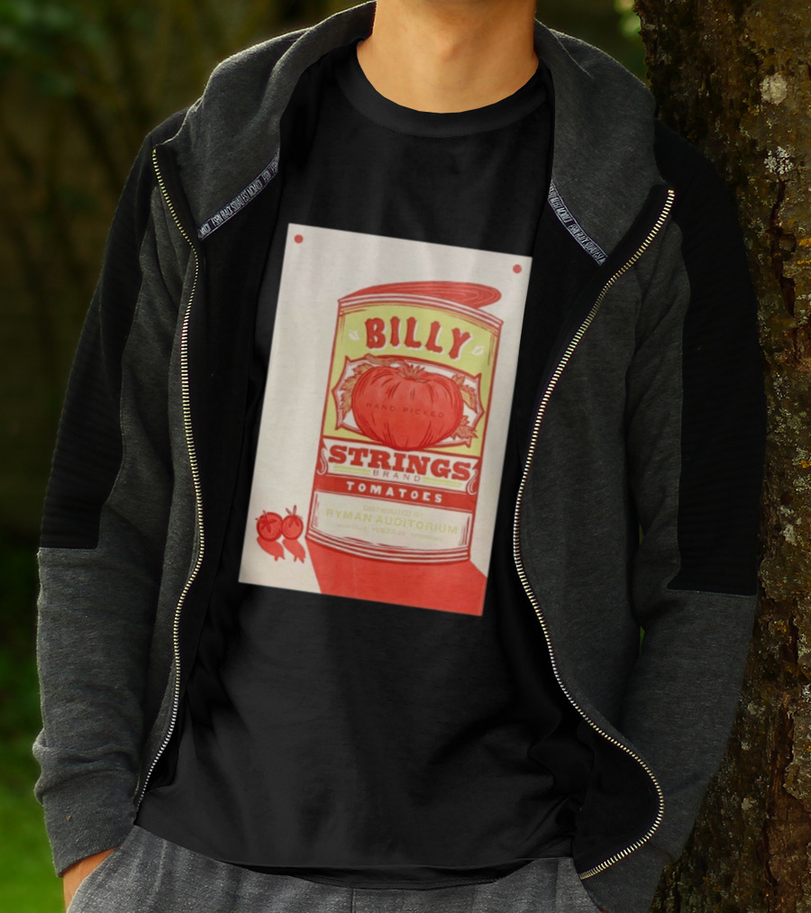 Billy Strings Hand Picked Tomatoes Ryman Auditorium February 22 2026 Nashville T-Shirt