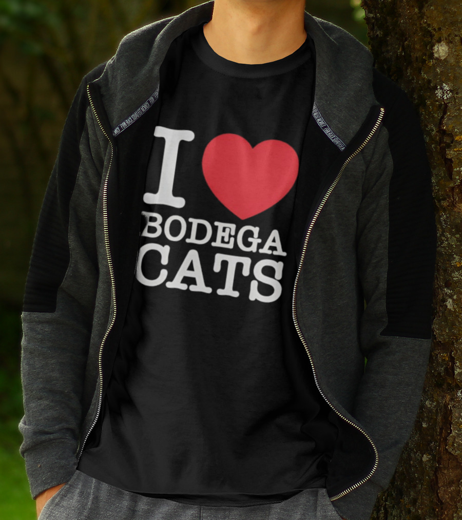 I Love Bodega Cats T-Shirt