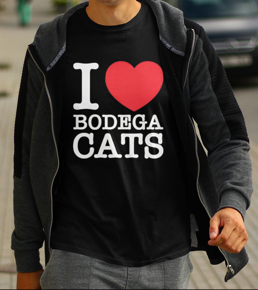 I Love Bodega Cats T-Shirt