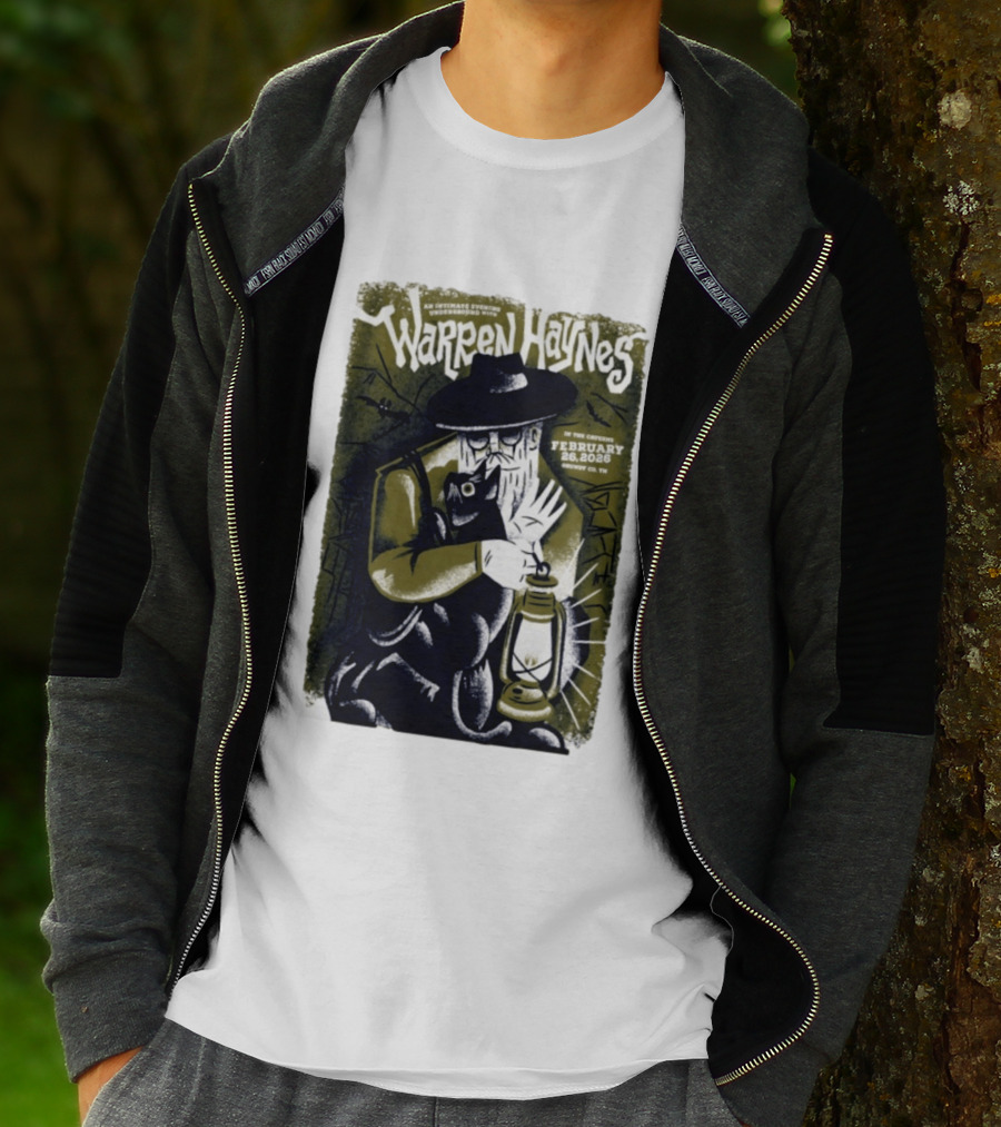 Warren Haynes An Intimate Evening February 26 2026 Grundy County TN Lantern T-Shirt