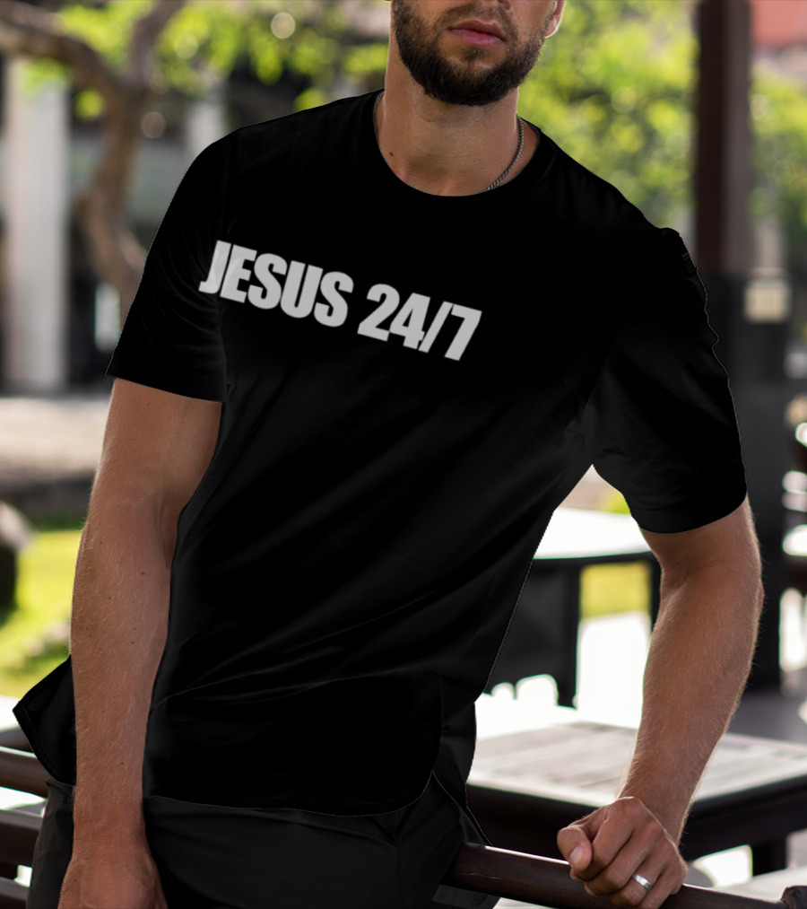 Valentina Gomez Embracing Jesus 24 7 T-Shirt