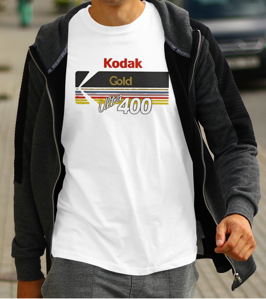 Kodak Gold Ultra 400 Vintage Camera Film T-Shirt