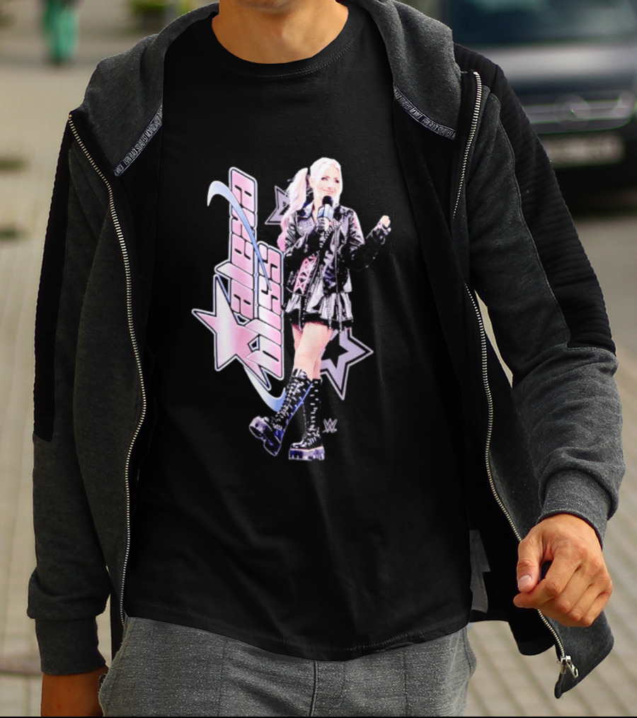WWE Alexa Bliss Star Theme With Microphone And Boots T-Shirt