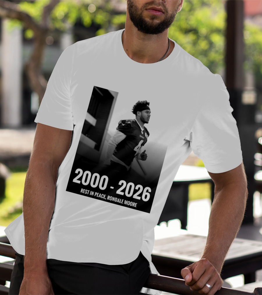 Rest In Peace Rondale Moore 2000 2026 Minnesota Vikings T-Shirt