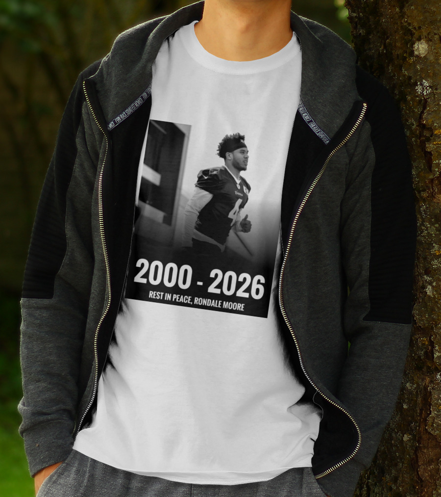 Rest In Peace Rondale Moore 2000 2026 Minnesota Vikings T-Shirt