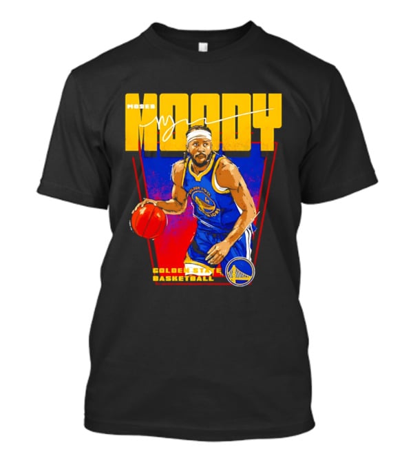 Moses Moody Golden State Warriors Basketball T-Shirt