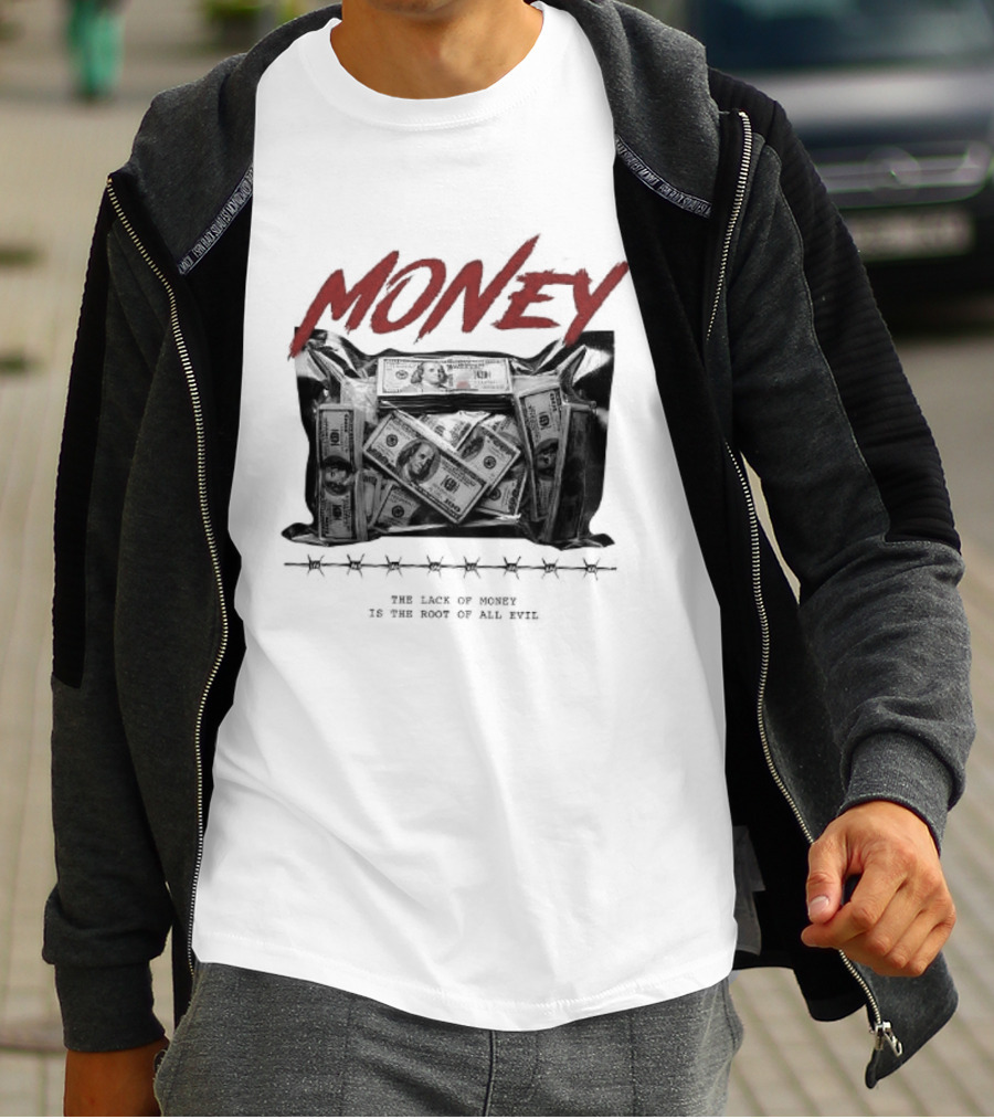 Money The Lack Of Money Is The Root Of All Evil Boombox T-Shirt