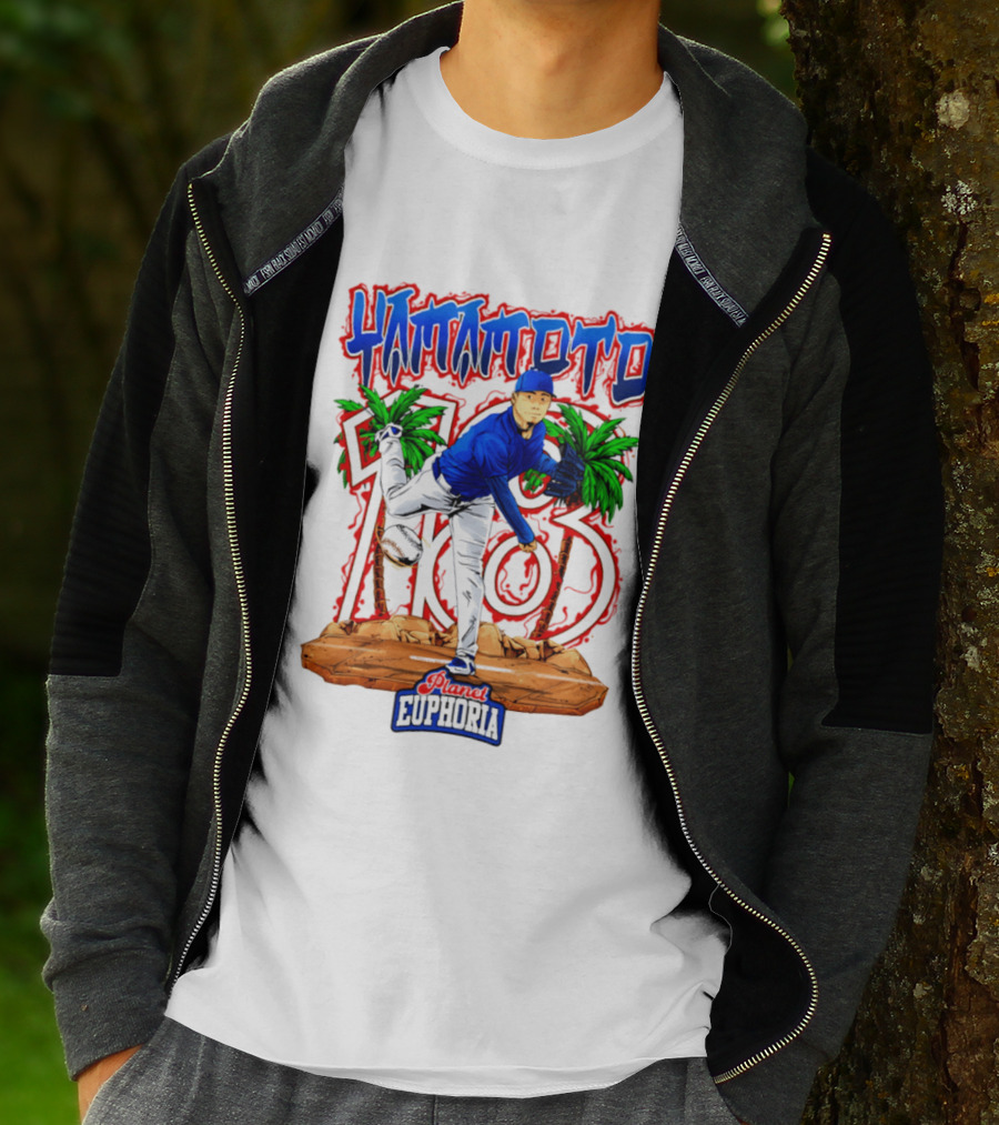 Yamamoto 103 Euphoria Hand Drawn Dodgers T-Shirt