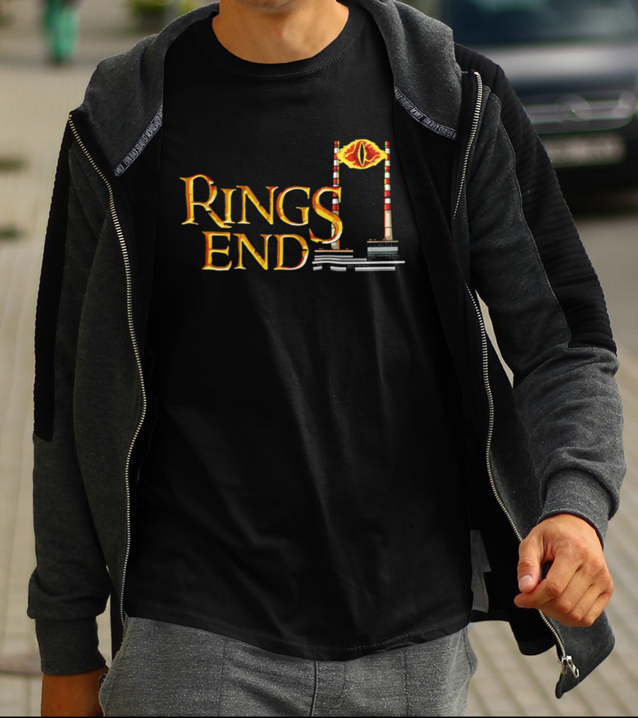 Rings End Sauron Eye Tower T-Shirt