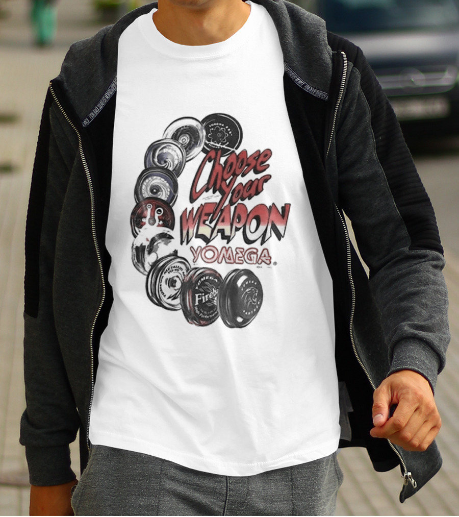 Choose Your Weapon Yomega Yo Yo Collection T-Shirt