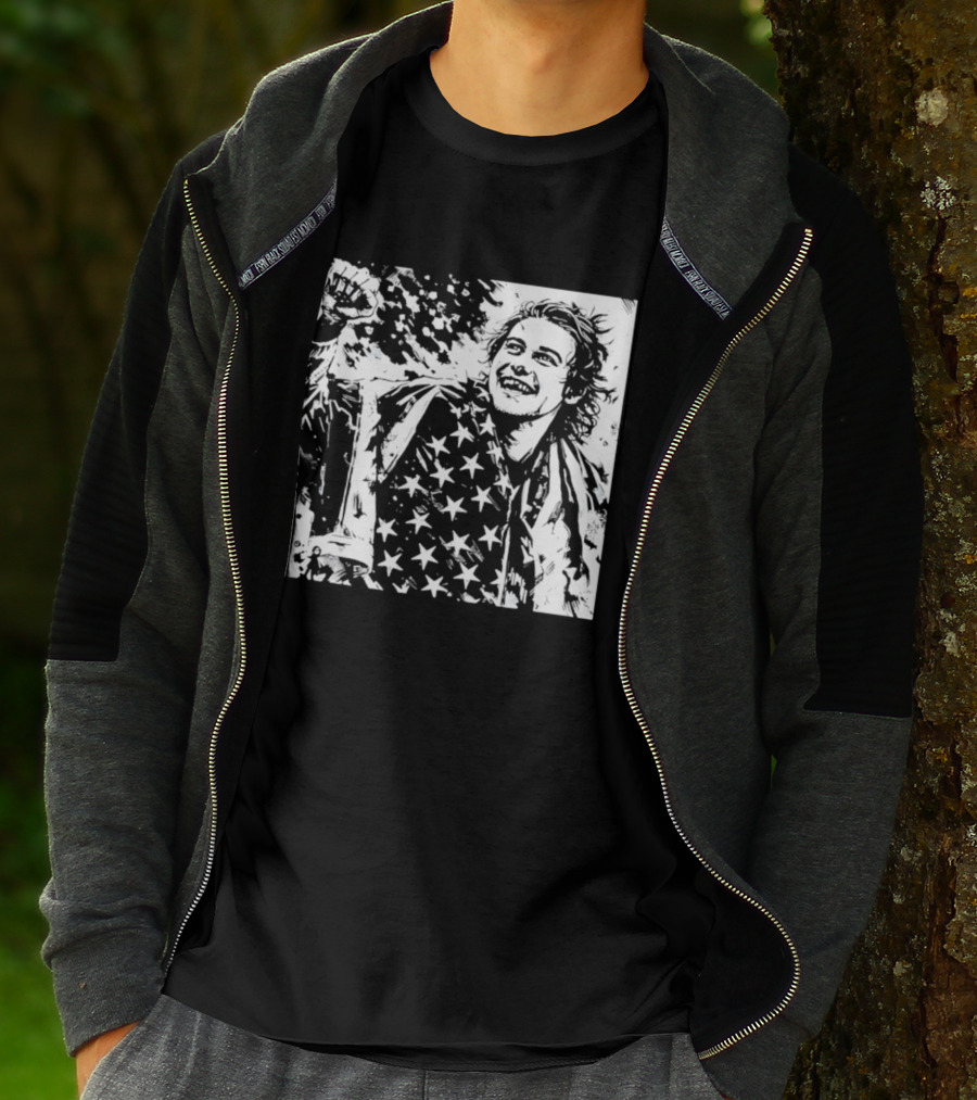 Team USA Men's Hockey Stars Golden Goal Jack Hughes Victory T-Shirt