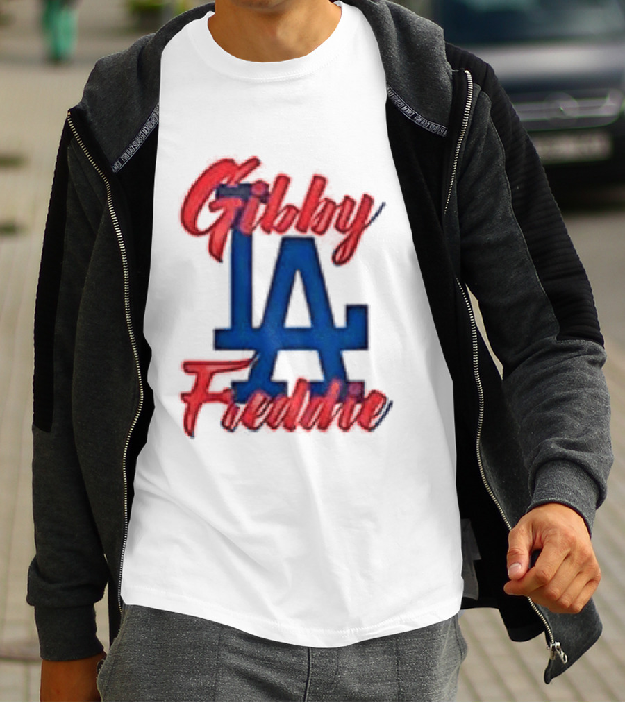 Gibby Freddie LA Dodgers T-Shirt
