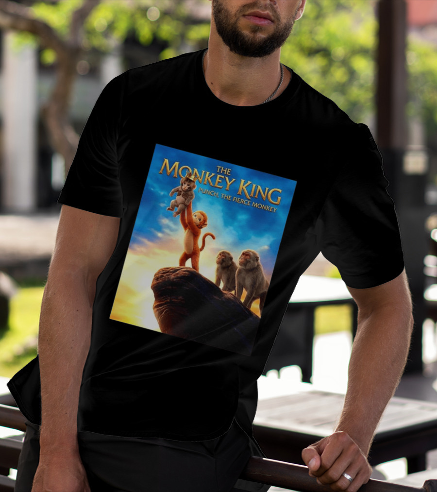 The Monkey King Punch The Fierce Monkey Epic Adventure T-Shirt