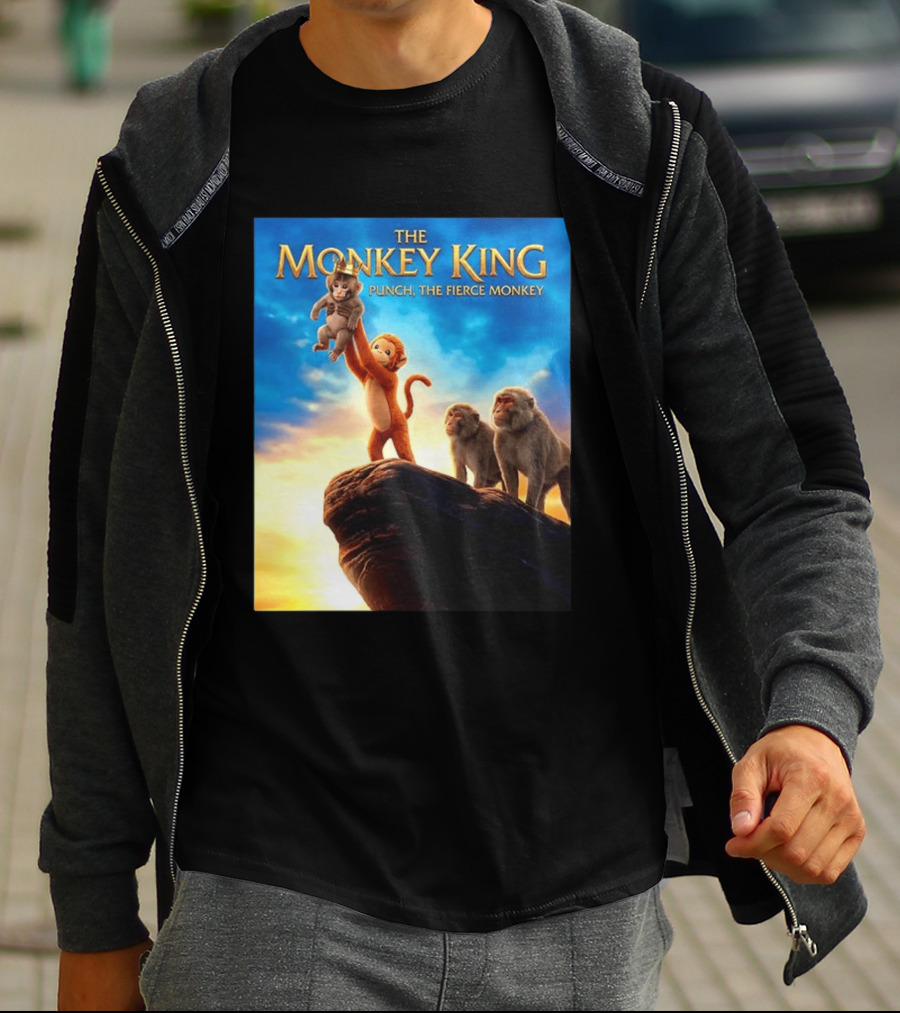 The Monkey King Punch The Fierce Monkey Epic Adventure T-Shirt