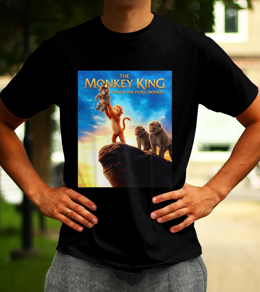 The Monkey King Punch The Fierce Monkey Epic Adventure T-Shirt