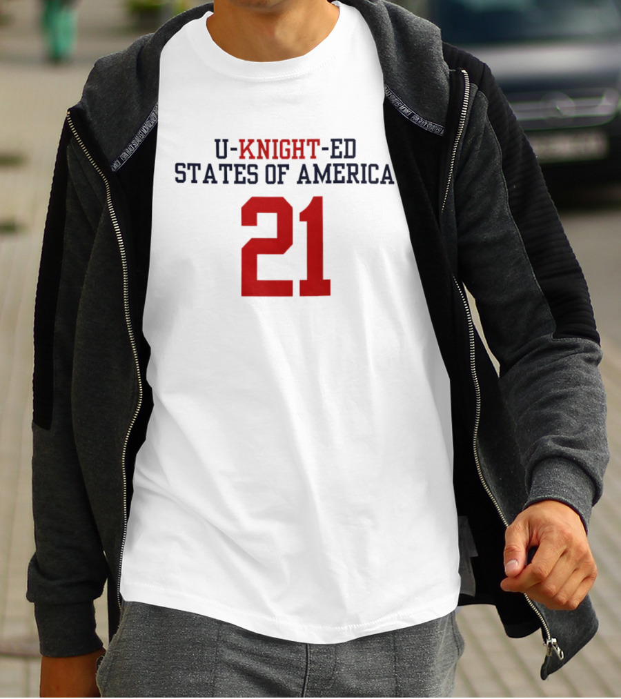 U Knight Ed States Of America 21 T-Shirt