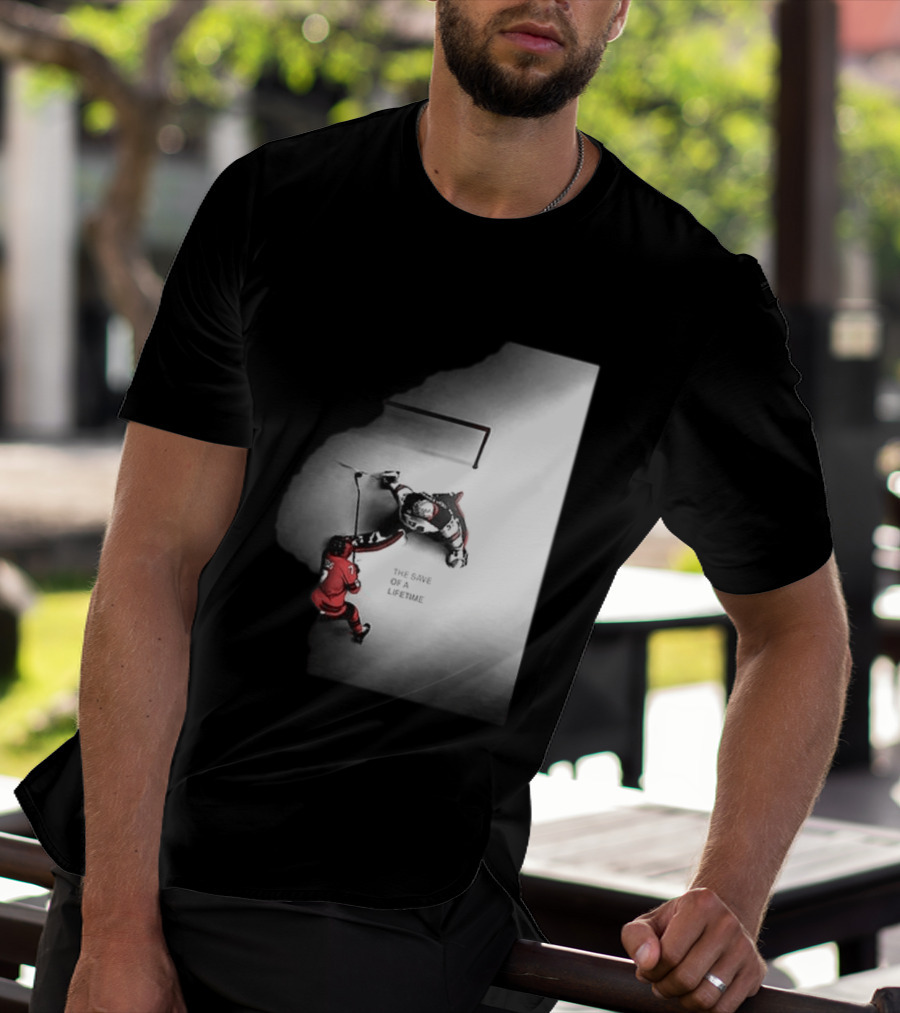 The Save Of A Lifetime Ice Hockey USA Olympics T-Shirt