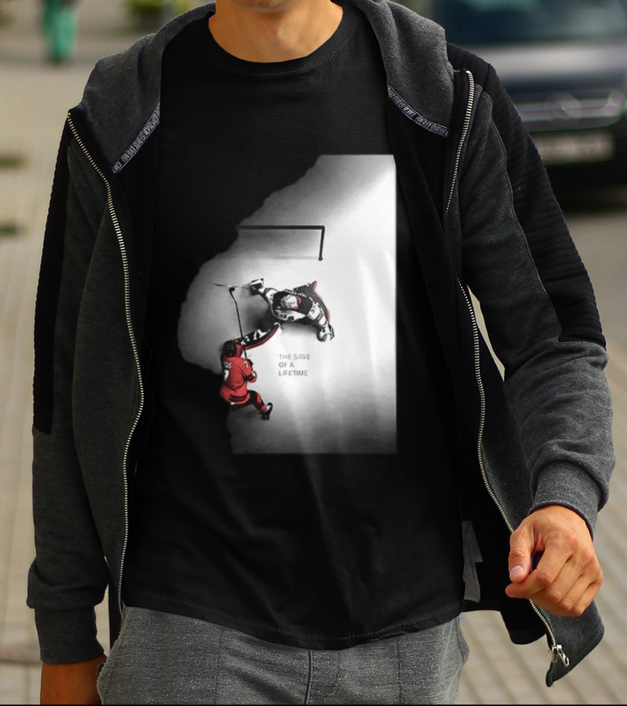 The Save Of A Lifetime Ice Hockey USA Olympics T-Shirt