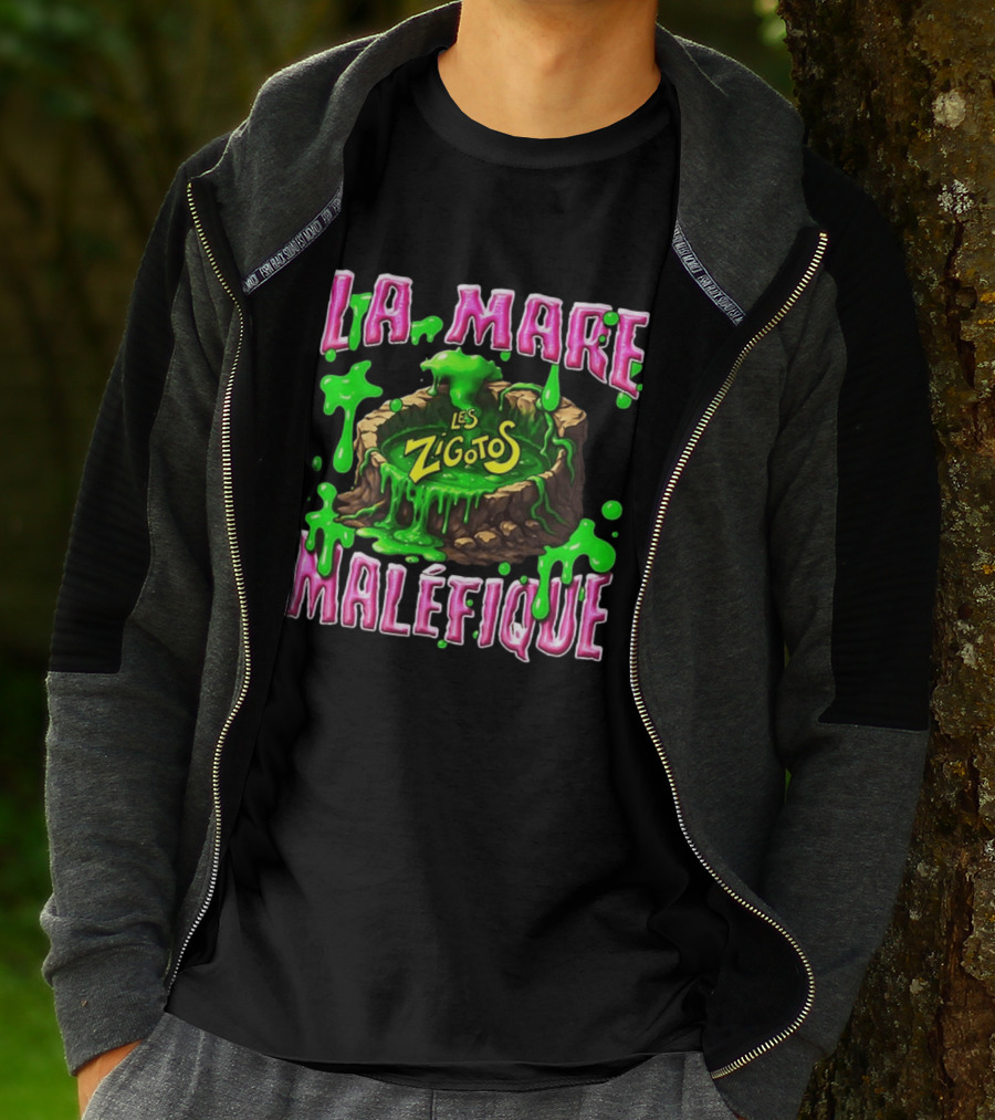 Les Zigotos La Mare Maléfique Green Goo Pit T-Shirt
