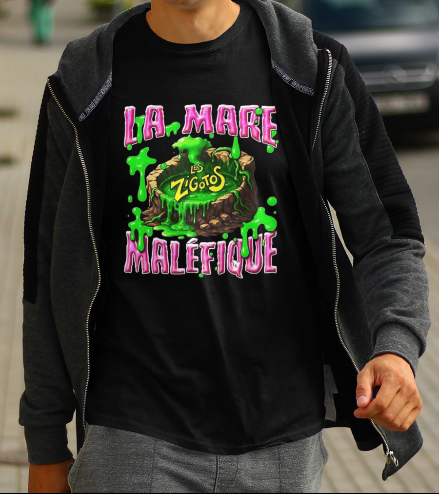 Les Zigotos La Mare Maléfique Green Goo Pit T-Shirt