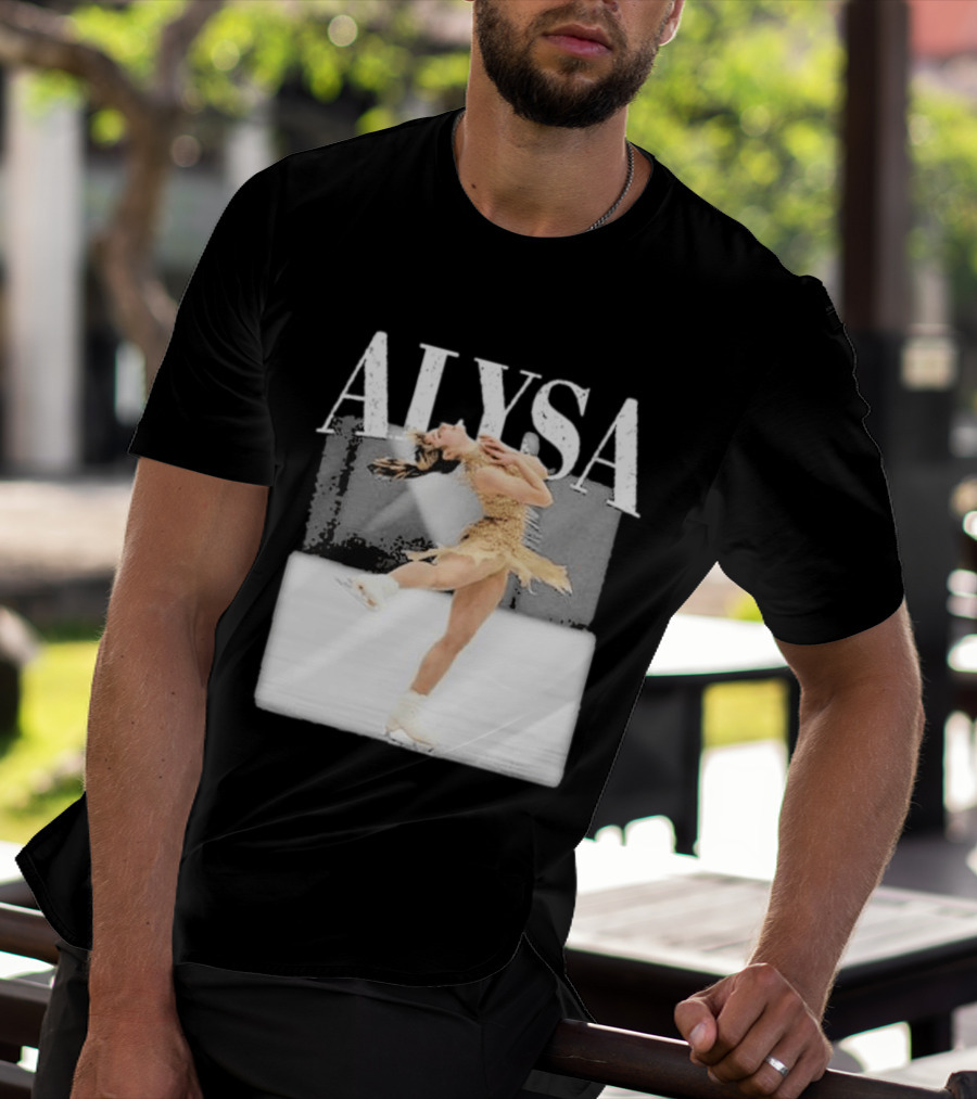 Alysa USA Skating Performance Frozen Moment T-Shirt