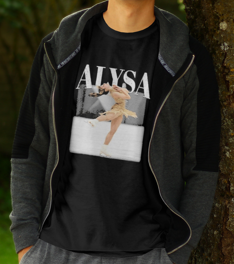 Alysa USA Skating Performance Frozen Moment T-Shirt