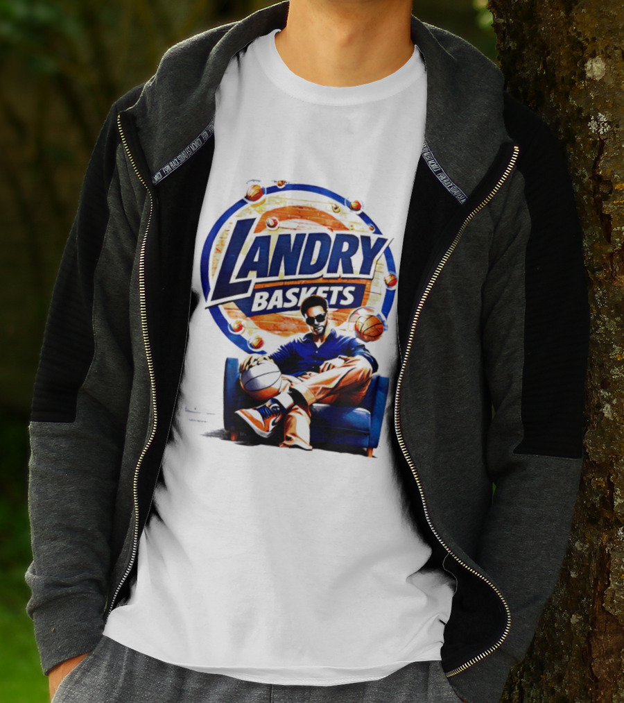 Landry Baskets Basketball Surreal Pop T-Shirt