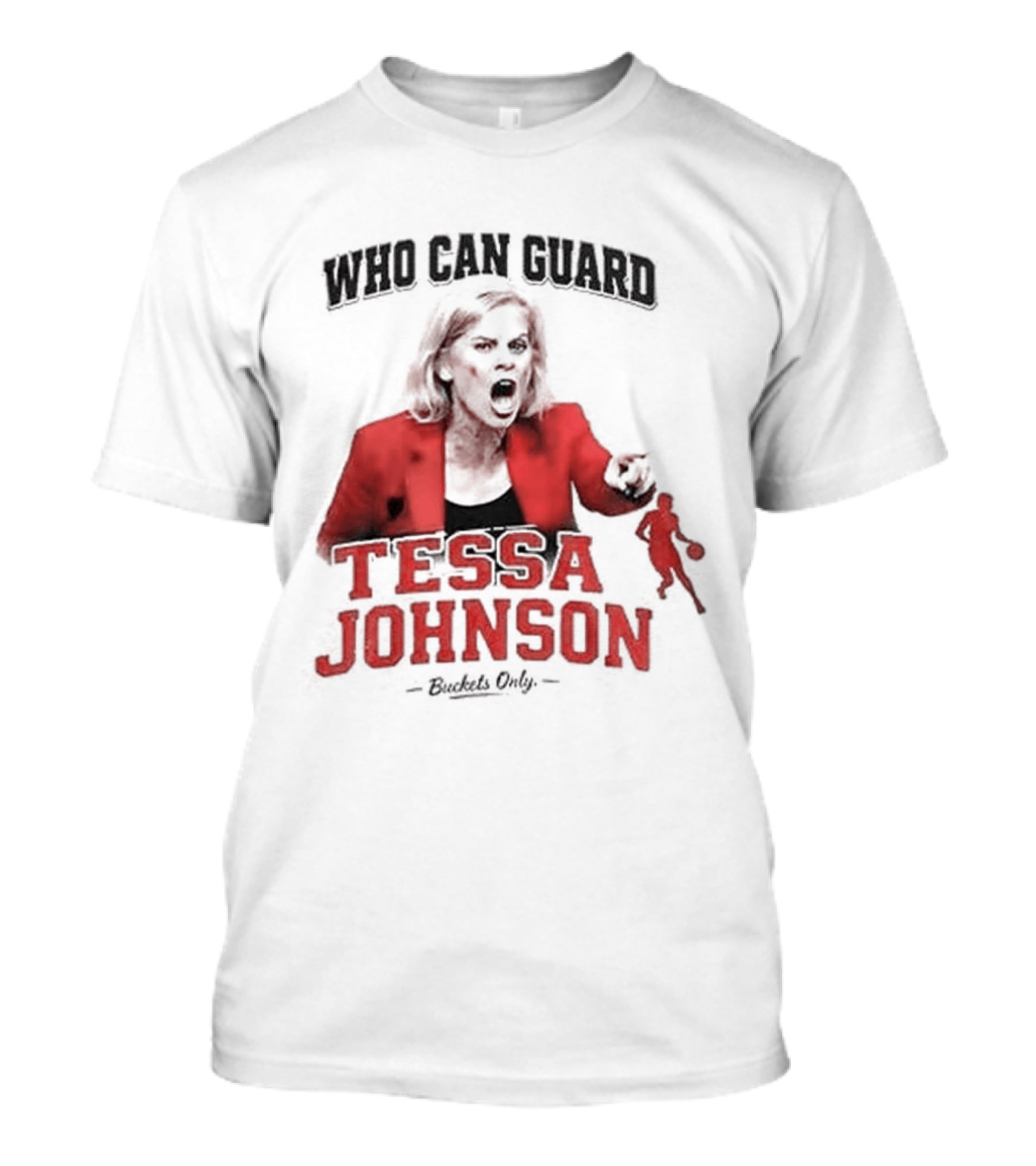LSU Tigers Who Can Guard Tessa Johnson Kim Mulkey T-Shirt