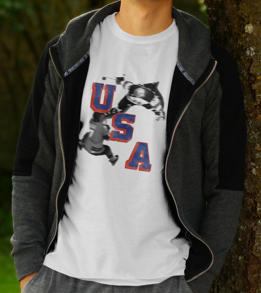 USA NHL World Champs 2026 Hockey Players T-Shirt