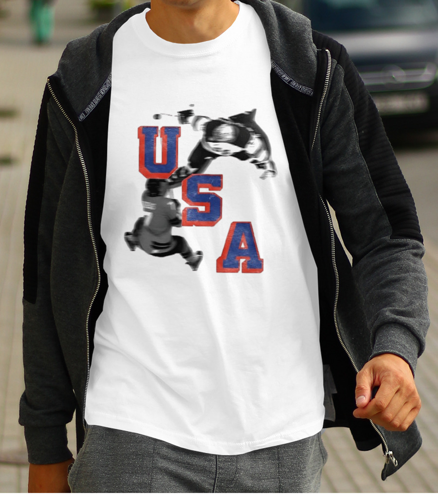 USA NHL World Champs 2026 Hockey Players T-Shirt