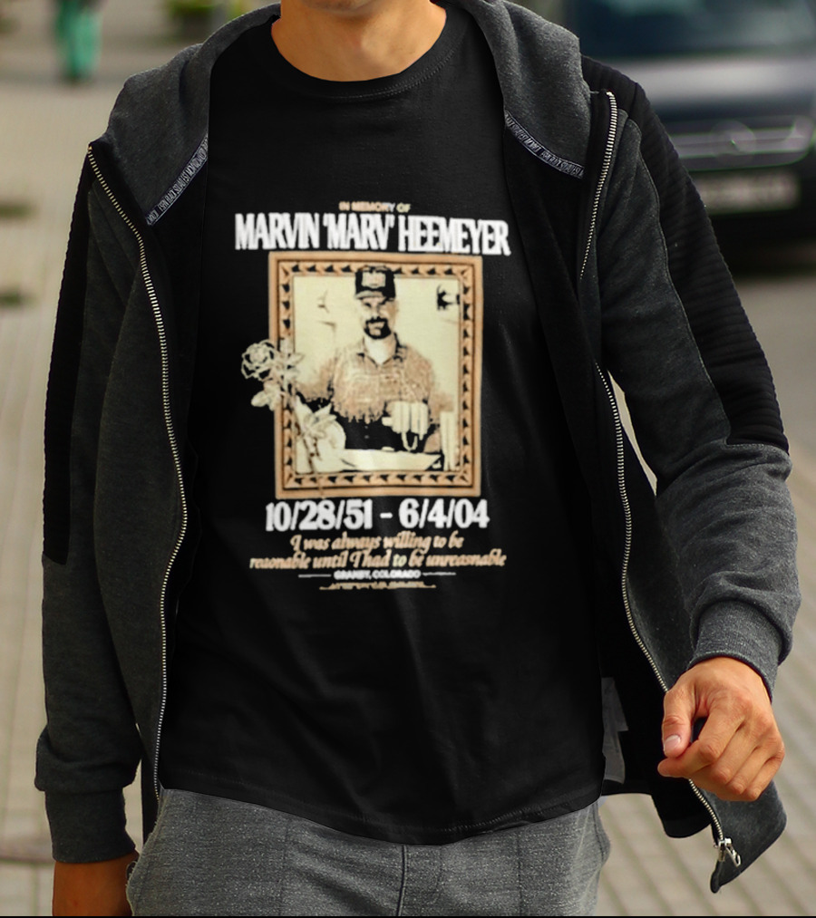 In Memory Of Marvin Heemeyer 10/28/51 6/4/04 T-Shirt