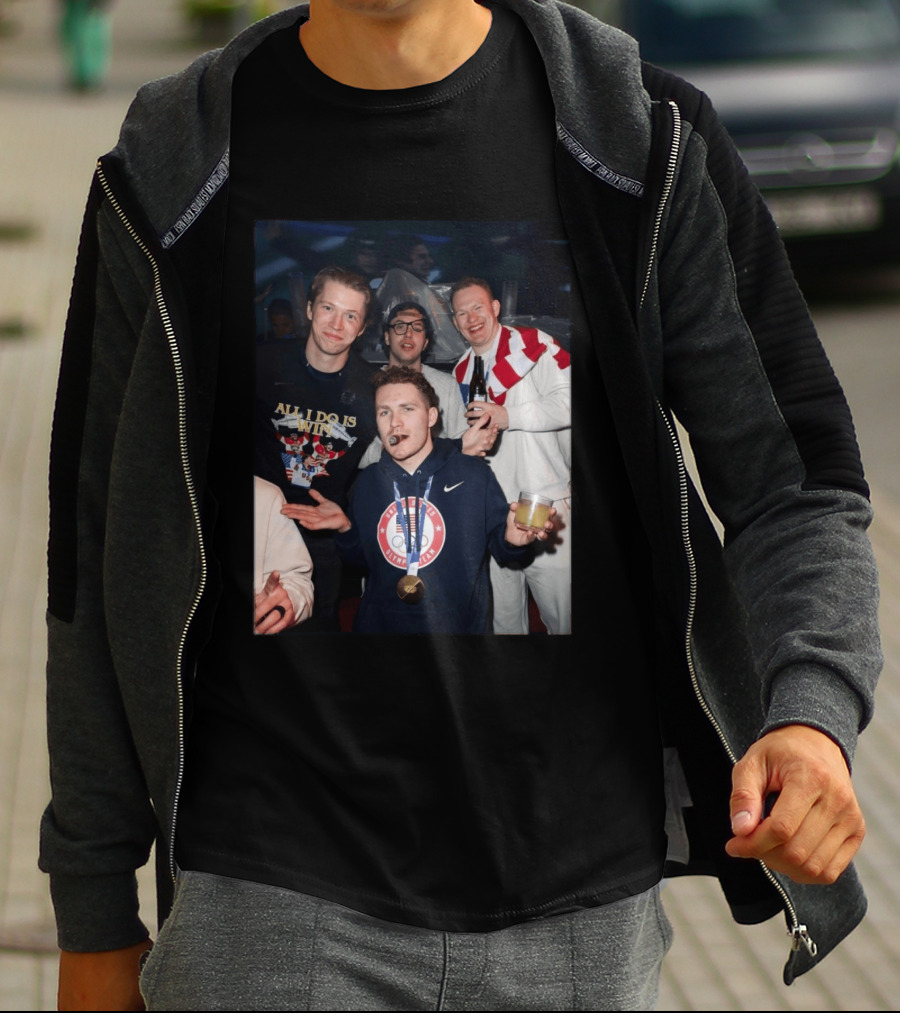 All I Do Is Win USA Men's Olympic Team Celebration T-Shirt