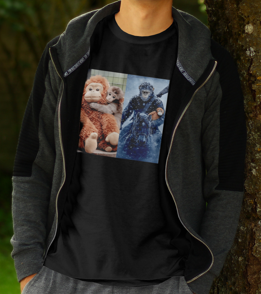 Punch Kun Monkey Evolution Young To Adult 2026 T-Shirt