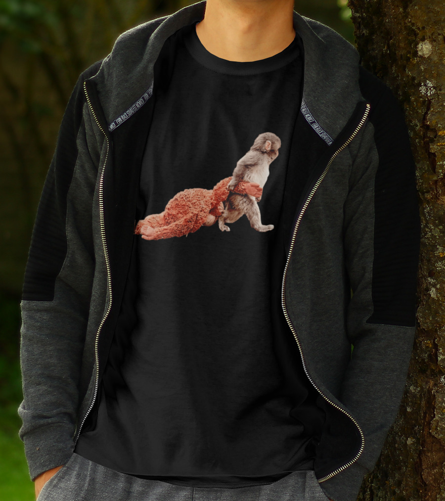 Punch Kun Monkey Meme Baby Toy Duo T-Shirt