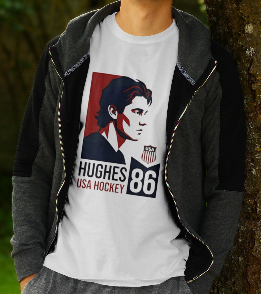 Hughes USA Hockey 86 Winter Olympic Team 2026 T-Shirt