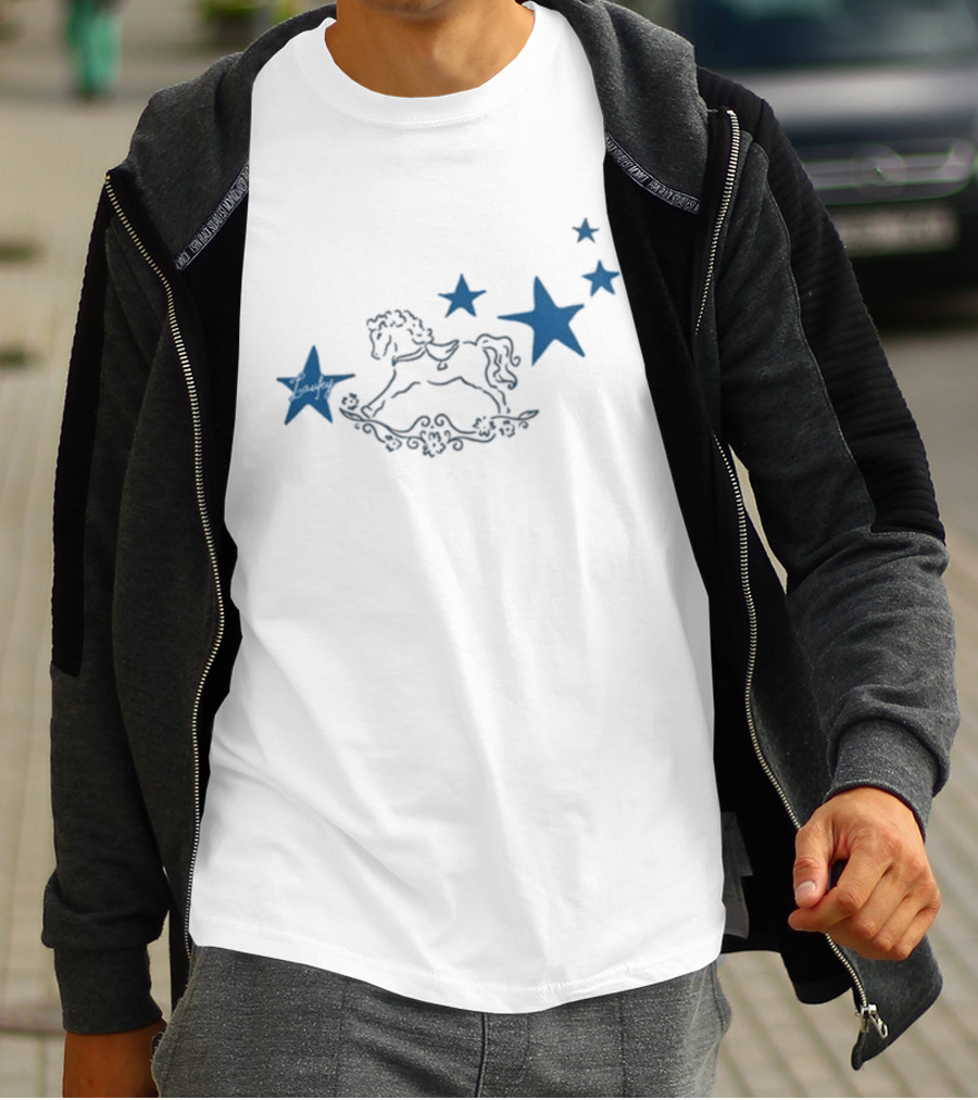 Laufey Music Carousel Horse Stars T-Shirt