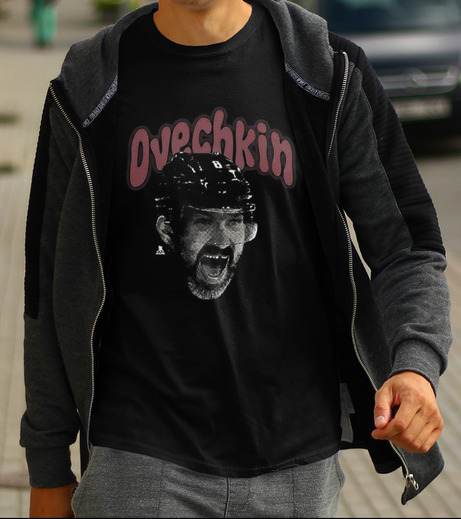 Ovechkin Big Face Washington Capitals Hockey T-Shirt