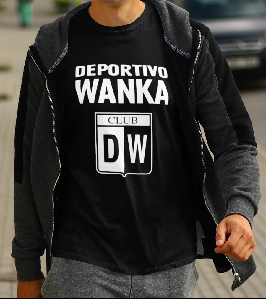 Deportivo Wanka Club DW Logo Football Team Sports T-Shirt