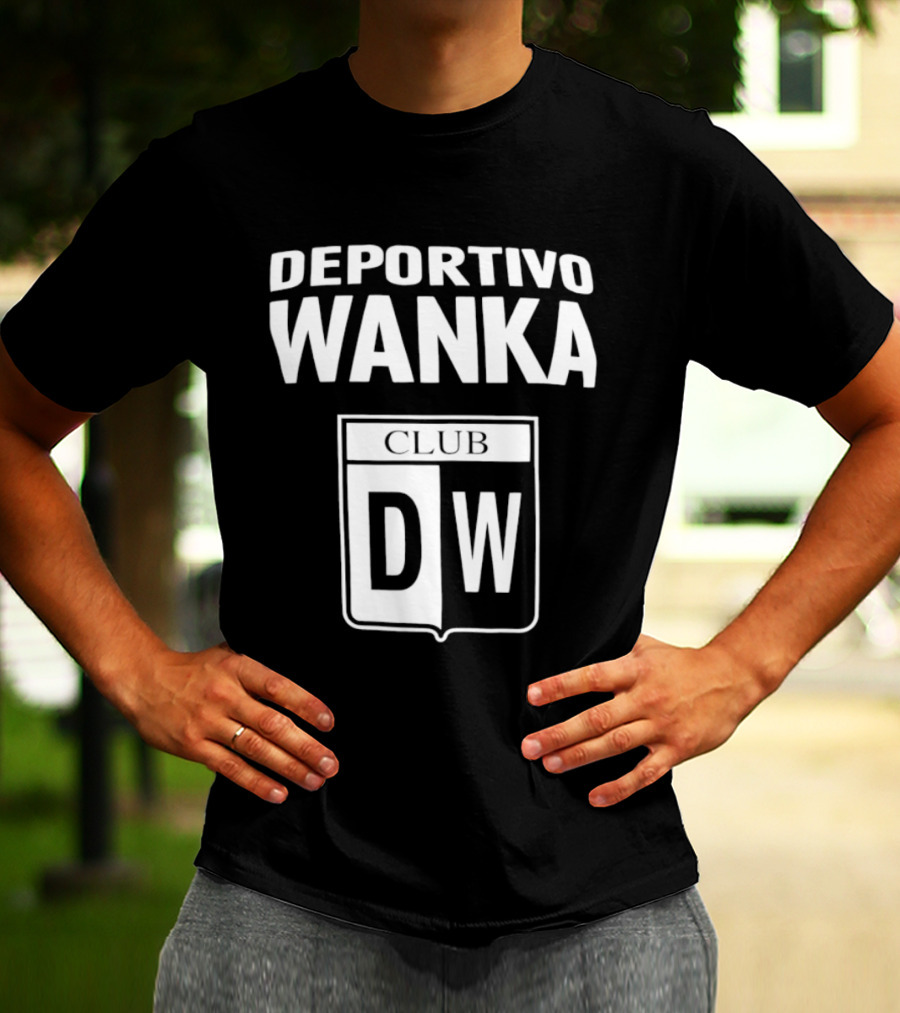Deportivo Wanka Club DW Logo Football Team Sports T-Shirt