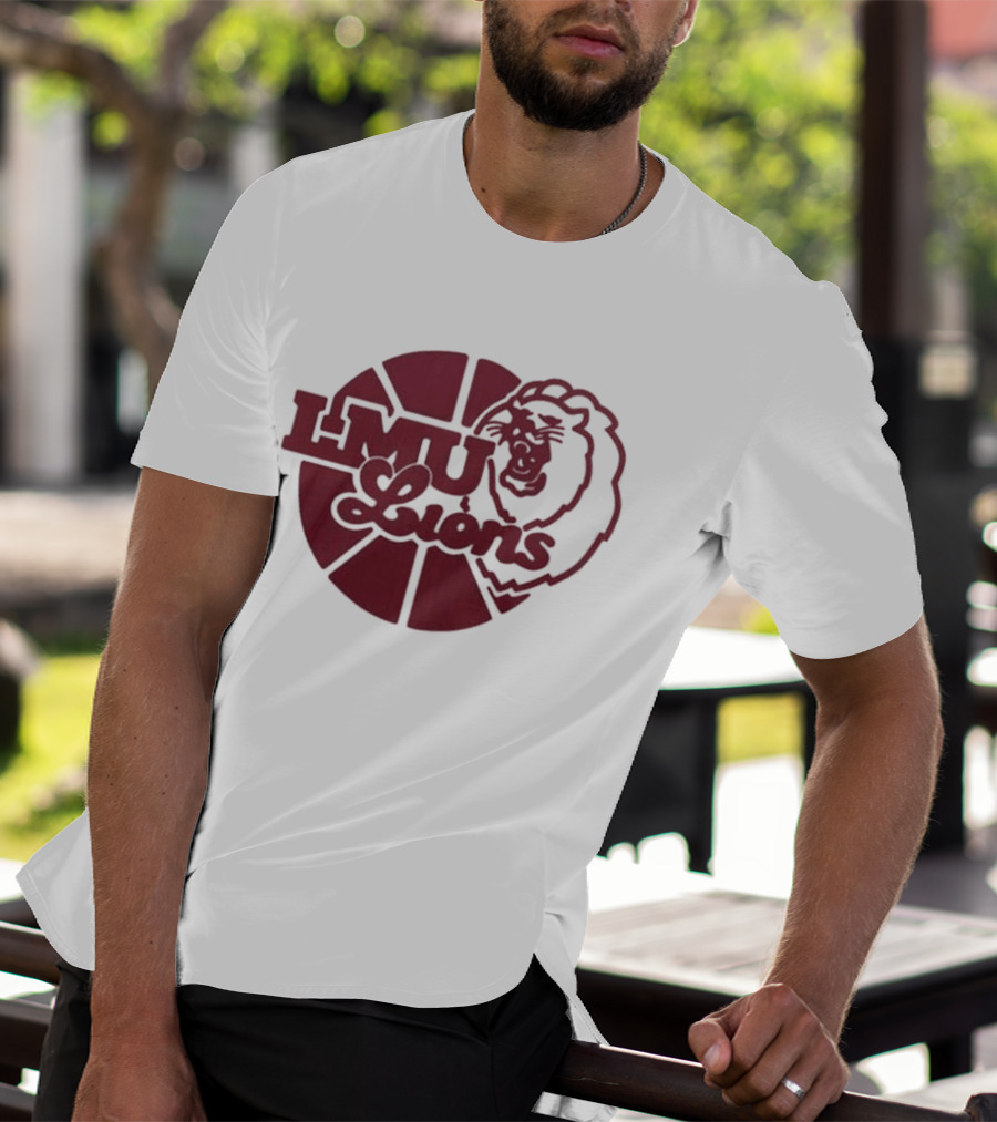 LMU Lions Basketball Throwback Night 2026 T-Shirt