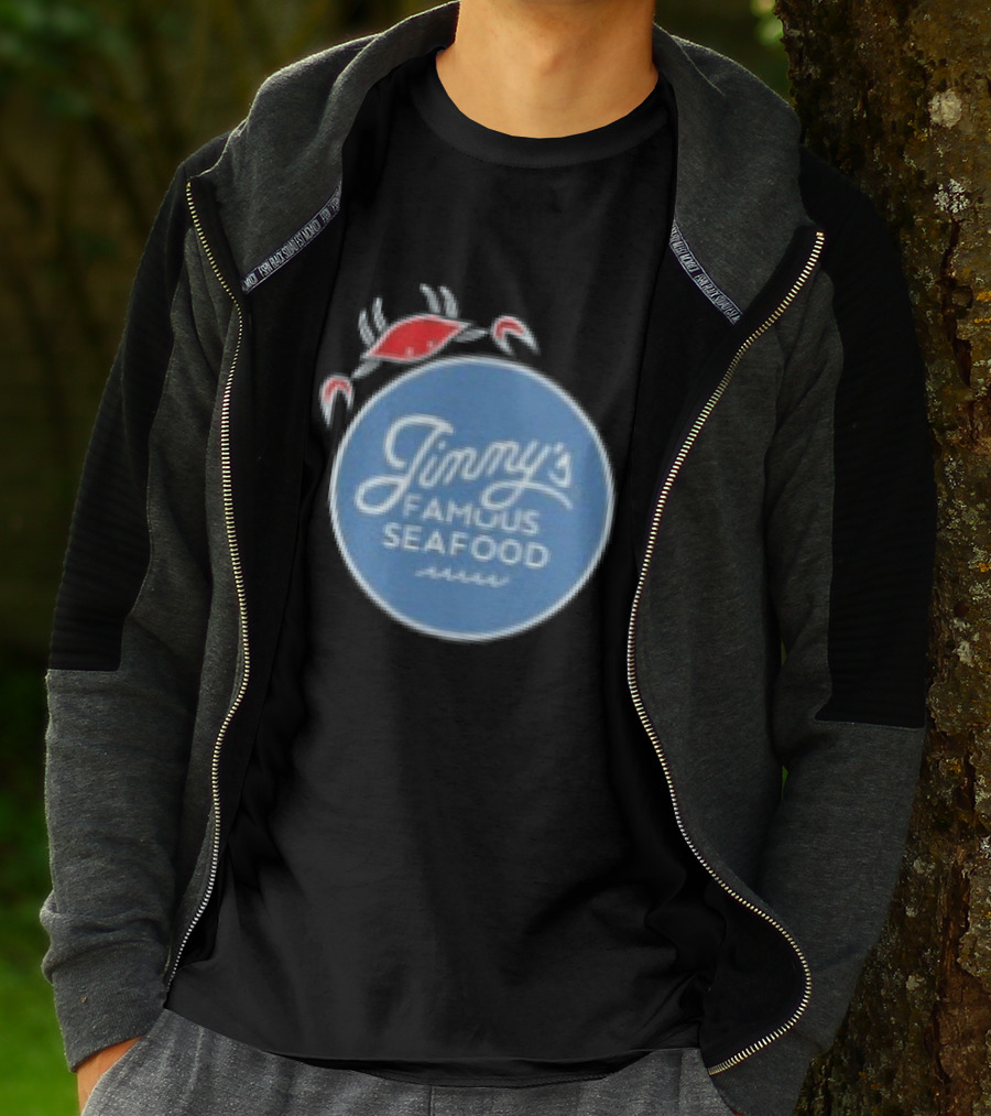 Jimmy's Famous Seafood Go Fuck Yourself Red Crab Circular Motif T-Shirt