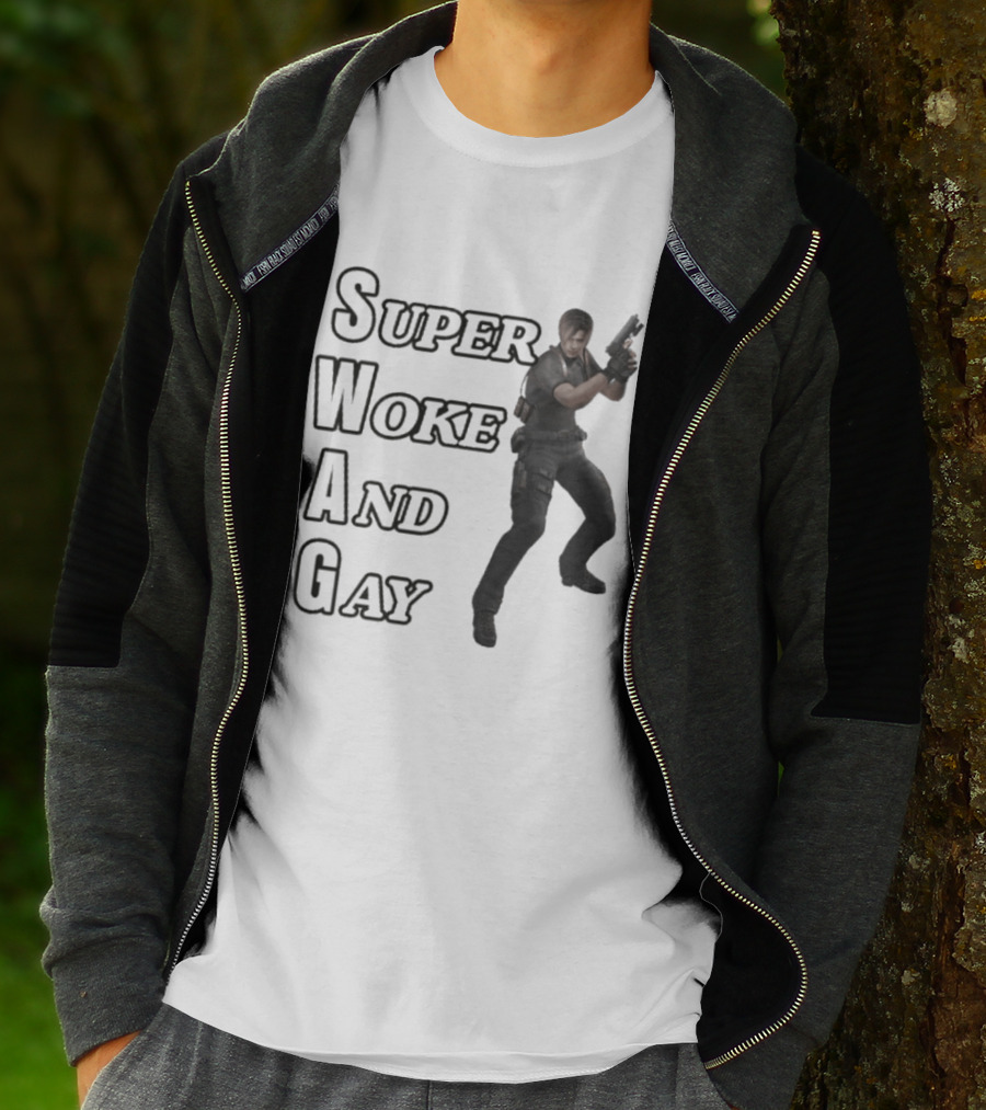 Super Woke And Gay SWAG Leon T-Shirt