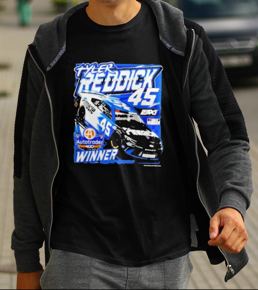 Tyler Reddick 45 Autotrader Winner Nascar Cup Series 2026 T-Shirt