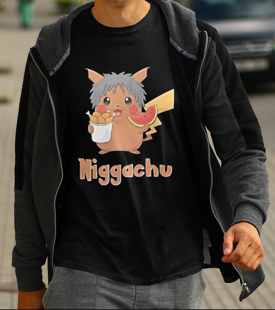 Niggachu Nigga Pikachu T-Shirt