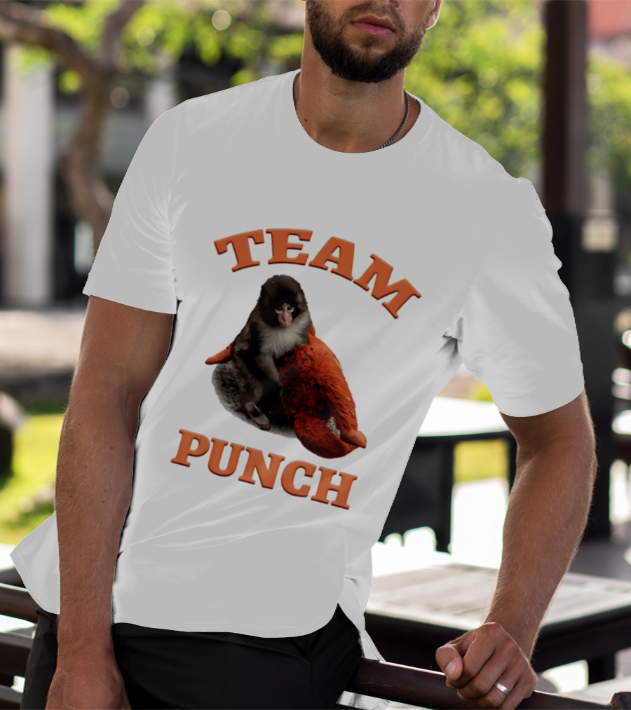 Team Punch Monkey 2026 Collage T-Shirt