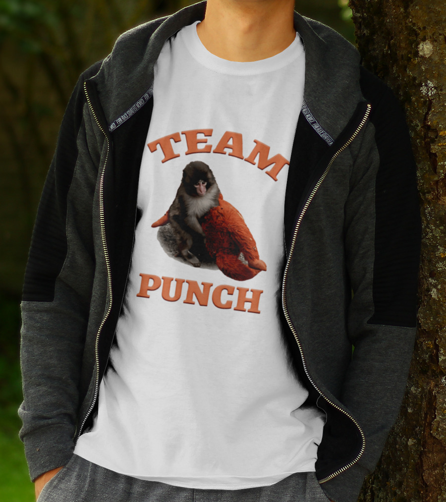 Team Punch Monkey 2026 Collage T-Shirt